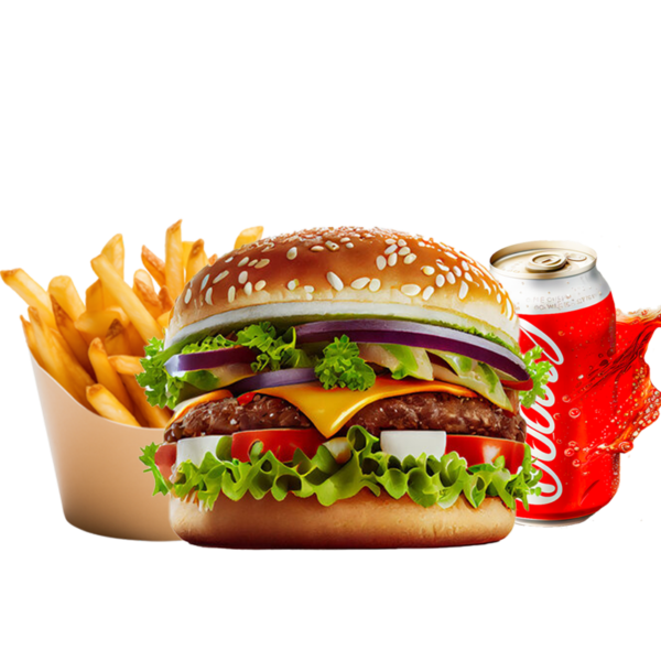 Menu Burger (Behalve Halens burger)
