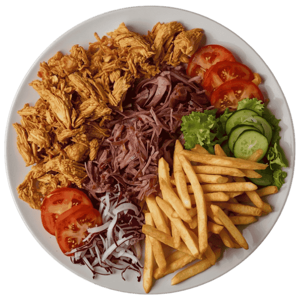 Bakje frit Kip