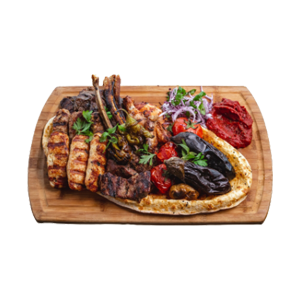 Steengrill schotel